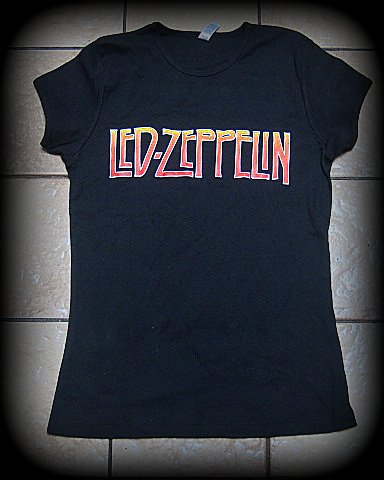 Led Zeppelin -babydoll girls - Logo- T-Shirt